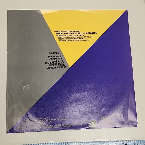 Daryl Hall John Oates Rock'N Soul Part 1 1983 Cover & Sleeve ONLY - Picture 4 of 4